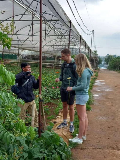 1 Day Easy Rider Tour in Dalat–Villages, Farms & Waterfalls - Meeting your guide and the bike: safety first, English included