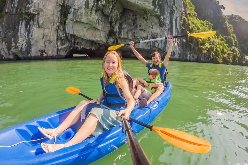 1-Day Tour Explore Unesco-recognized Ha Long Bay on Cruise - Ti Top Island: swim, climb, or do both