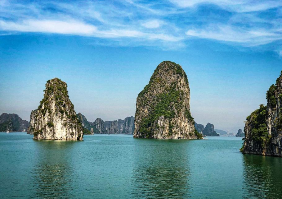 2-Day: Hanoi - Ninh Binh - Halong Bay Luxury Cruise - The sunset party: red wine and a calmer side of the bay