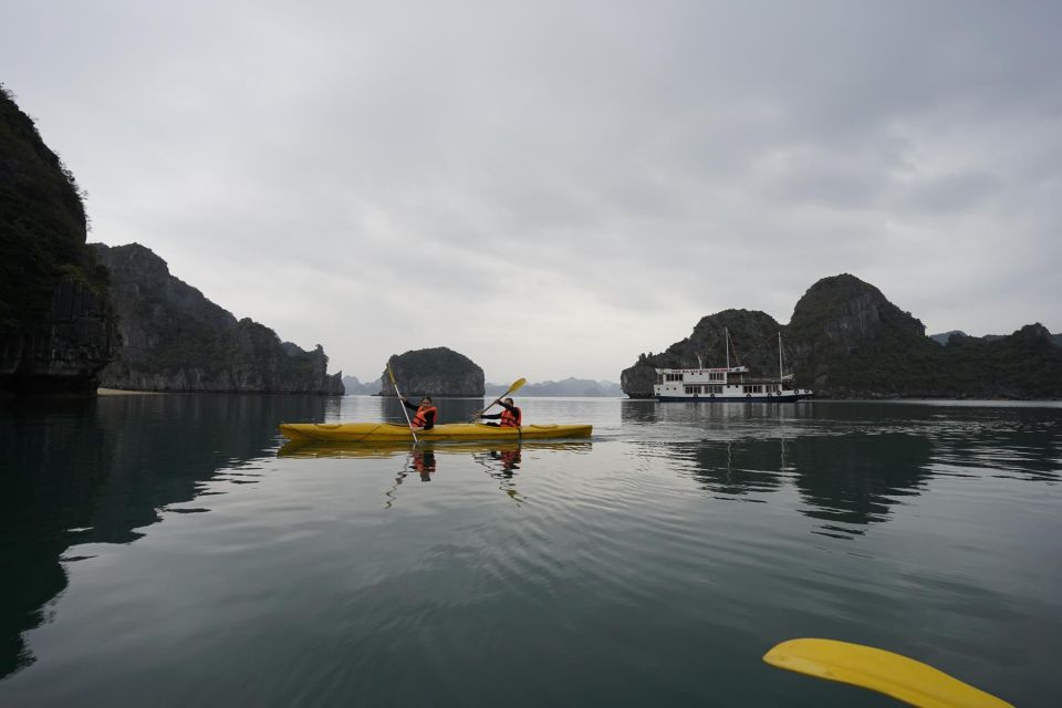 2-Day Traditional Cruise to Lan Ha Bay & Cat Ba Island - Day 1: Floating Fishing Village, Lan Ha cave kayaking, and a clear-water swim
