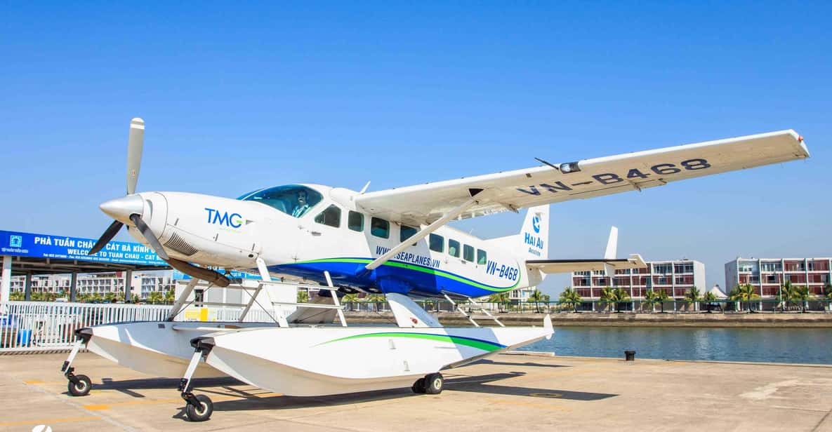 25 minutes sightseeing flight in Halong Bay by Seaplane - What you’ll actually see on the flight: limestone islands like mountain ranges