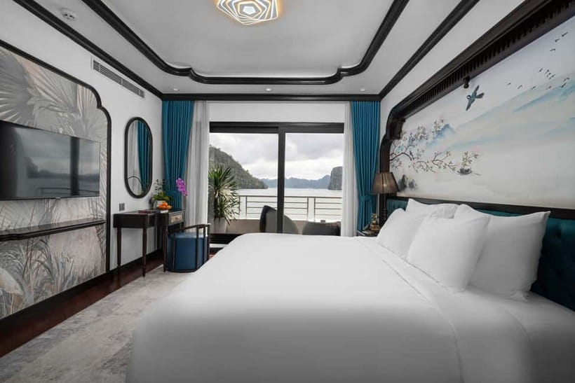 2D1N Halong Bay 6-Star Cruise: Fine Dining, Cave & Kayaking - A Floating Resort in Ha Long Bay, With Real Scheduled Moments