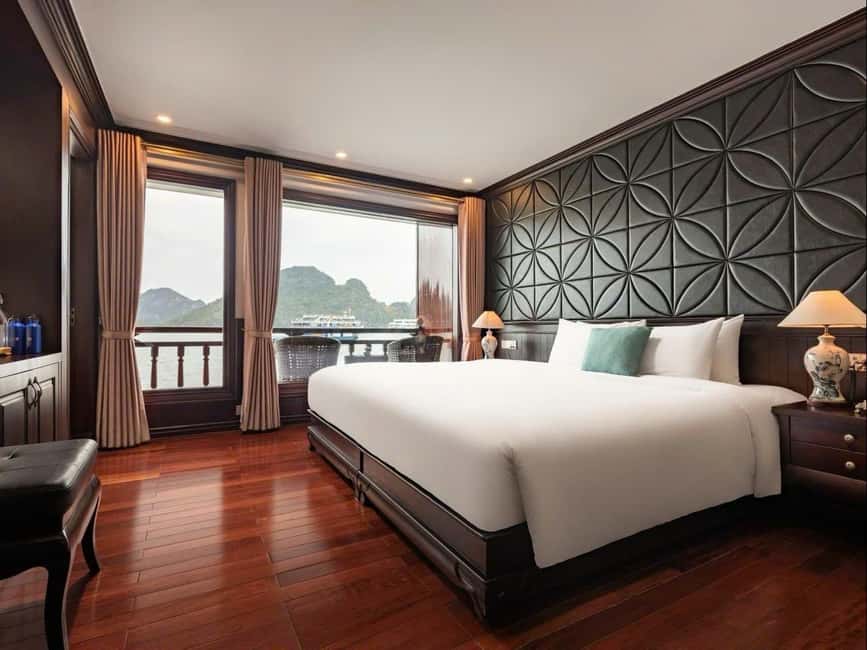3-Day: Ha Long–Lan Ha Bay & Ninh Binh 5 Stars Cruise - Your balcony cabin and 5-star cruise comfort
