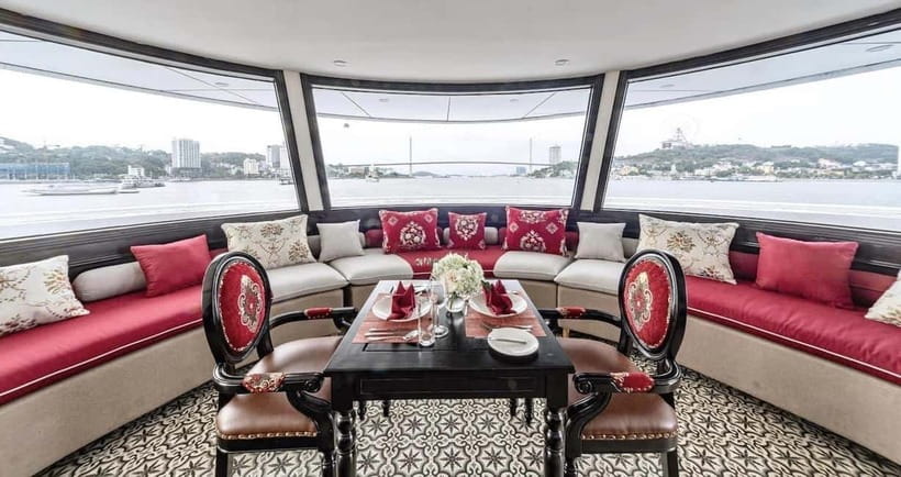 7 hours to discover HaLong Bay on Luxury Day Cruise - First Scenery Stretch: Watching Dragon-Scenery While You Settle In