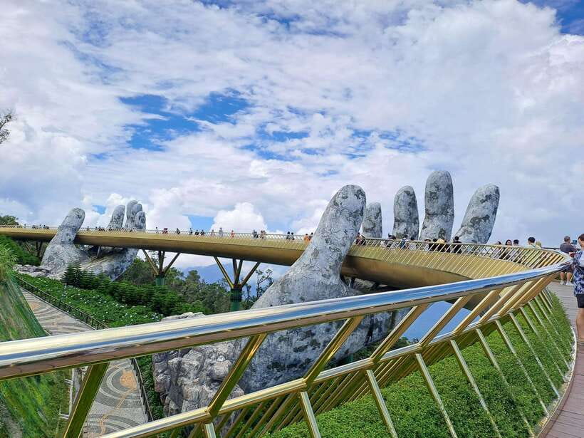 Bana Hills & Golden Hand Bridge Tour from Hoi An/ Da Nang - Entering Ba Na Hills: The Golden Bridge Walk You’ll Remember