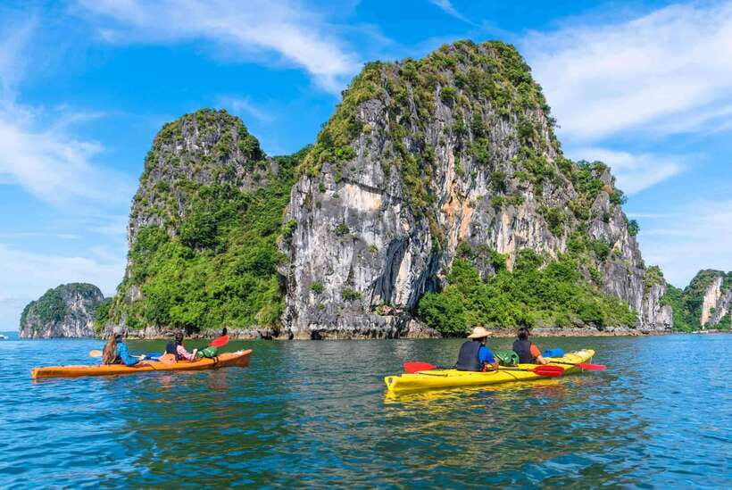 BEST Day Cruise Discover Untouched Beauty of Bai Tu Long Bay - The boutique Indochine-style boat: small group energy