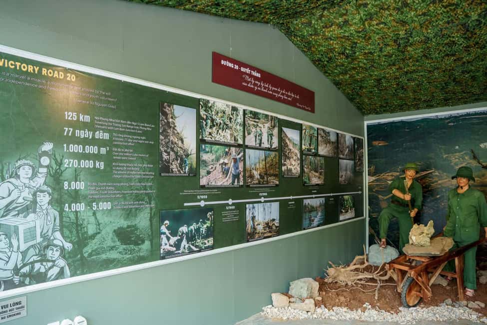 Boat Ride Phong Nha Cave & Vietnam’s Historic Command Cave - Road-Opening Tools and Wartime Logistics: Why These Exhibits Stick With You