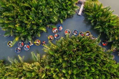 Cam Thanh: Coconut Basket Boat and Enjoy Free Coconut Ticket - The 1-hour basket boat ride: your core experience