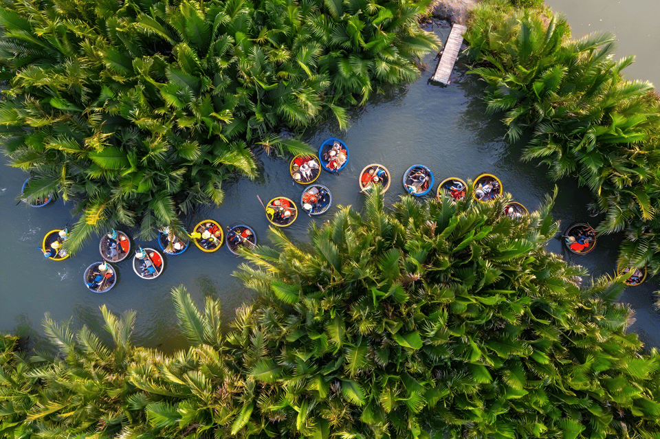 Cam Thanh: Coconut Basket Boat and Enjoy Free Coconut Ticket - The 1-hour basket boat ride: your core experience