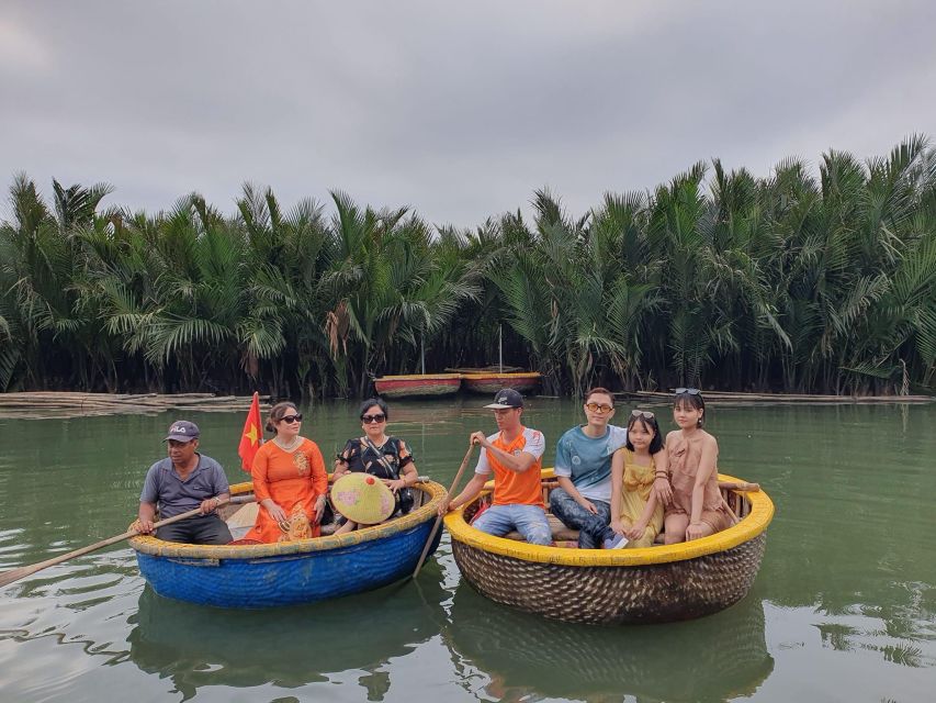 Cam Thanh Coconut Basket Boat Experience from Hoi An/Da Nang - Net Casting, Crab Fishing, And The Hands-On Fisherman Role