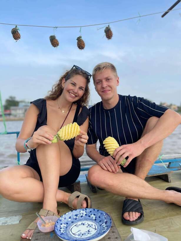 Can Tho: Authentic Floating Market, Wild Canal system, Cocoa - The noodle-making village walk and fruit tasting
