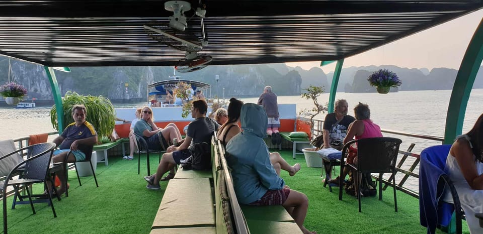 Cat Ba: 2-Day Lan Ha Bay Cruise with Plankton Excursion - Lunch at Noon, Then Islets, Three Peach Beach, and a Fish Farm Stop