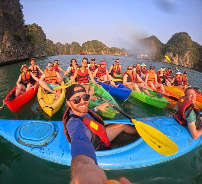 Cat Ba: Full- day trip with biking, kayaking, meal, tickets - Floating Fishing Village Cruising: Real Life on the Water