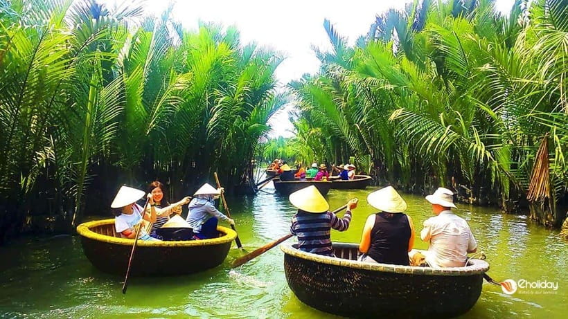 Coconut Basket Boat Ride in Hoi An - What the bamboo basket boat feels like in Hoi An