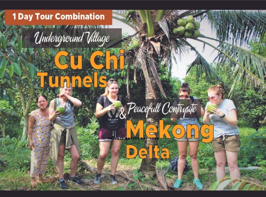 Cu Chi Tunnels and Mekong Delta Full Day Tour - Cu Chi Tunnels: What the Underground World Really Was For