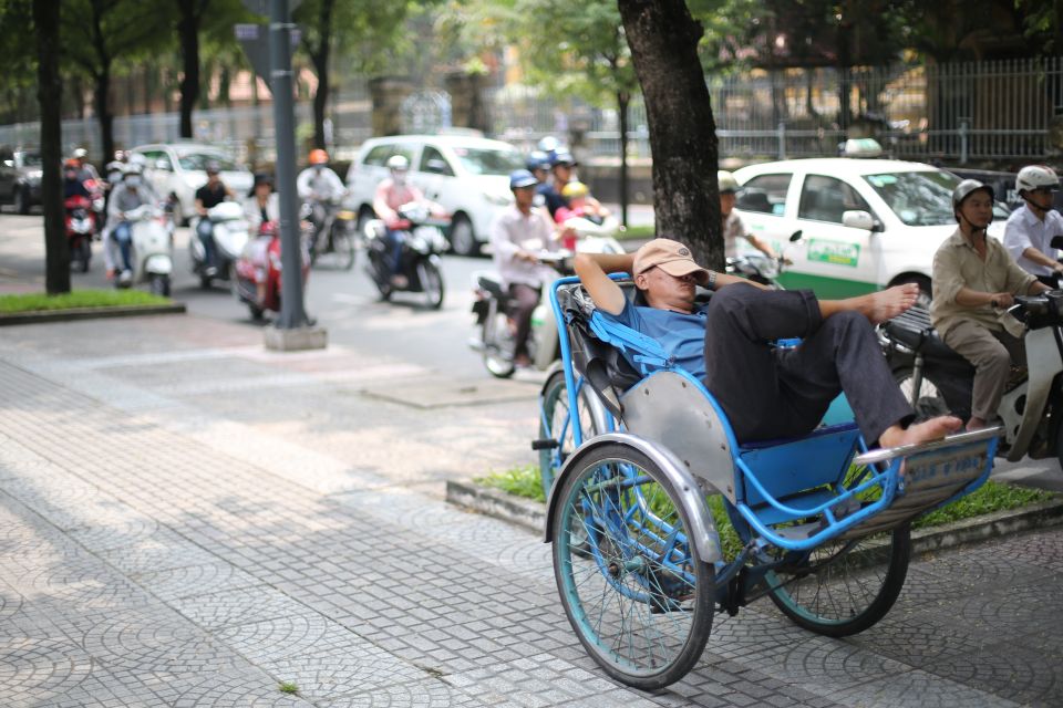 Customized Ho Chi Minh City Experience on Cyclo with Driver - A cyclo taxi is more than a ride around District 1