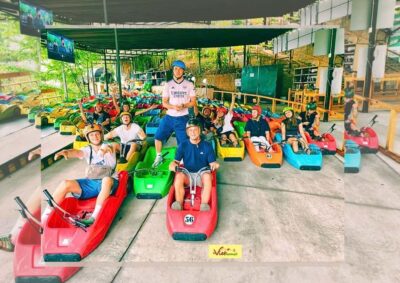 Da Lat: Half-Day Afternoon – Mongo Land & Go kart-Mario kart - Mongo Land: Rainbow Slide, grass sliding, animals, and photo costumes