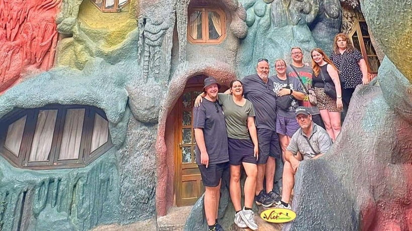 Da Lat: Half-Day Morning Datanla + Clay Tunnel + Crazy House - Crazy House: Đặng Việt Nga’s Dreamlike Labyrinth (Ticket Included)