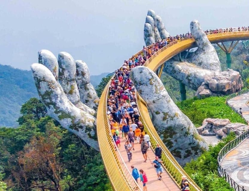 Da Nang: Golden Bridge, Ba Na Hills & Buffet Lunch Included - Transfers, tickets, guide: where the included value really comes from