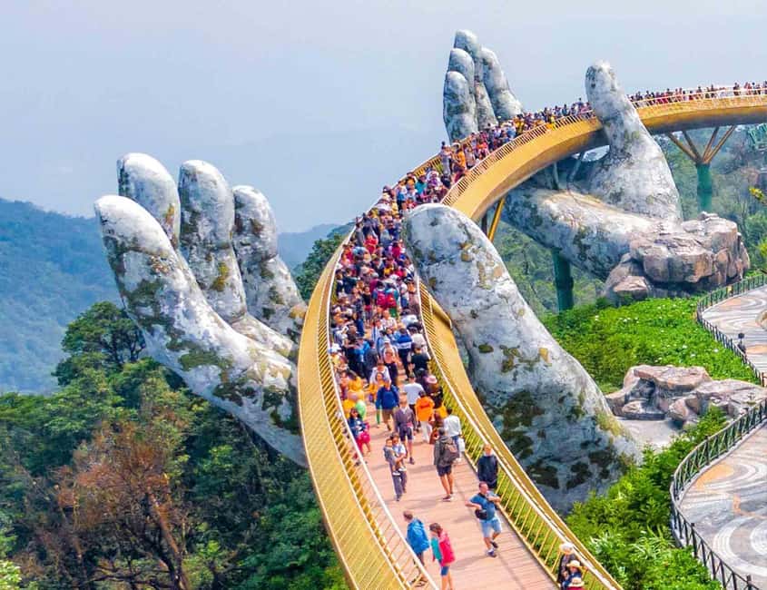 Da Nang: Golden Bridge, Marble Mountains & Monkey Mountain - Marble Mountains: caves, pagodas, and the 151-step reality check