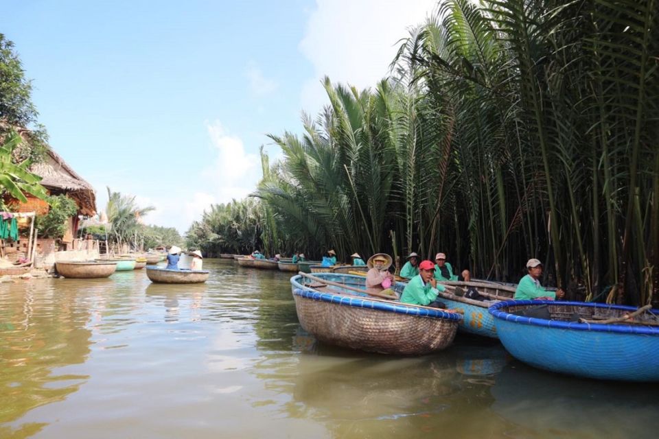 Da Nang/Hoi An:Experience Basket Boat ride in Coconut Forest - Meeting at Nong Thon Travel: smooth pickup, small details