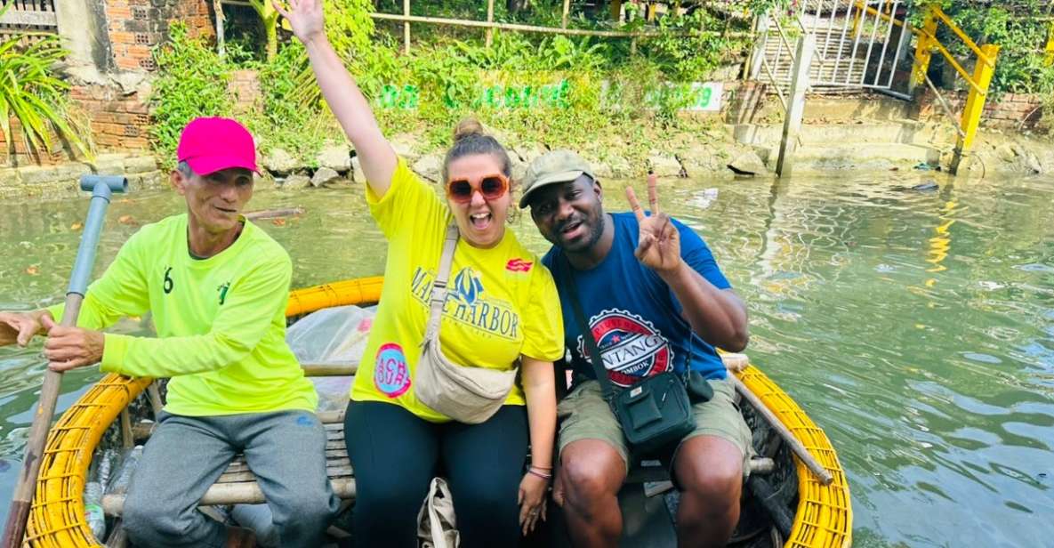 Da Nang/Hoi An:Experience Basket Boat ride in Coconut Forest - 45 to 50 minutes on the bamboo basket: the ride flow