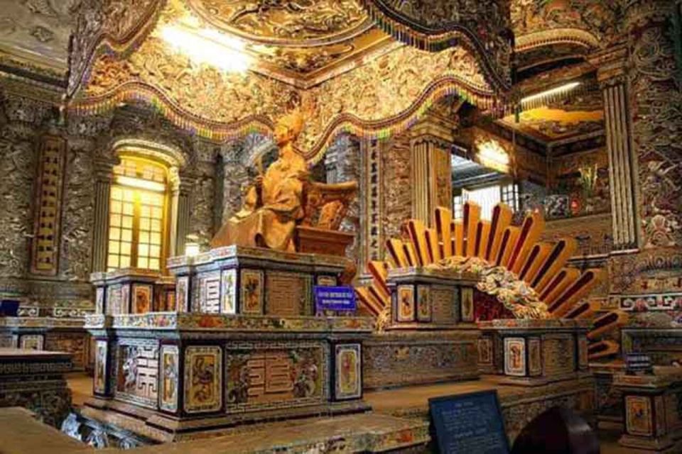 Da Nang: Imperial City of Hue Day Trip with Lunch and Ticket - Khai Dinh Tomb: Royal Art and a Quiet Kind of Power