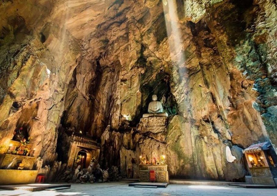Da Nang : Marble Mountains - Lady Buddha Half Day Tour - Why Marble Mountains + Lady Buddha fits a half day in Da Nang