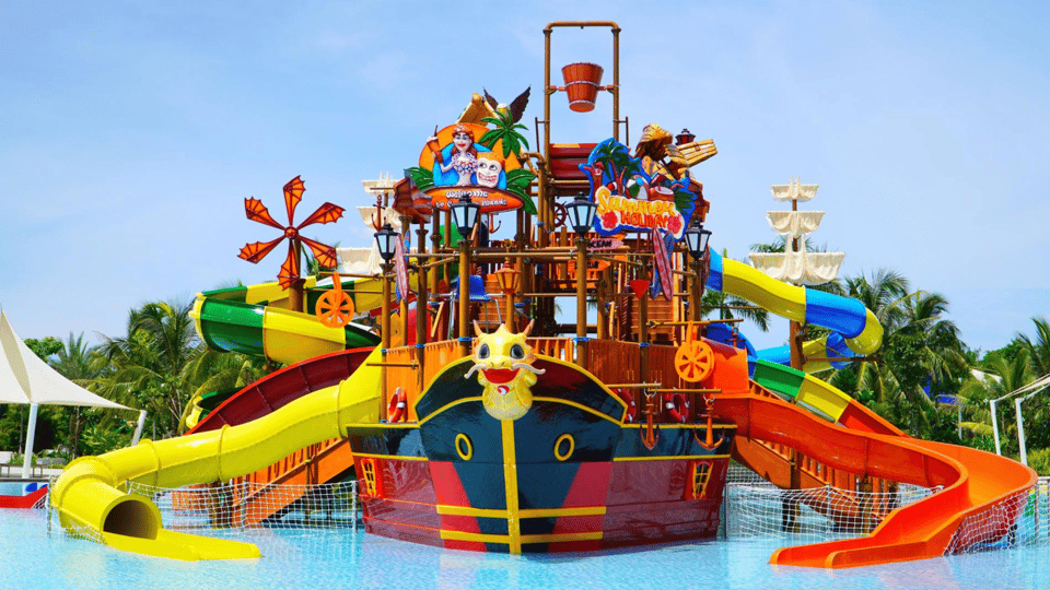 Da Nang: Mikazuki Water Park 365 with Onsen E-Ticket - Height-based entry: the numbers you need in your head