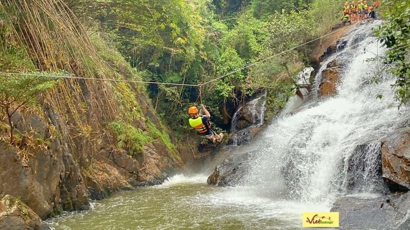 Dalat: Canyoning Extreme Adventure Vietnam - Dry Cliff Practice (18m): The First Drop That Changes Everything