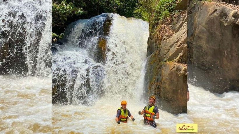 Dalat: Canyoning Extreme Adventure Vietnam - 25m Waterfall Conquering: Big Width, Big Pressure