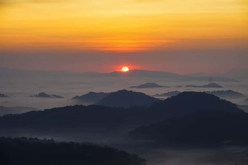 Dalat: Cloud Chasing packaged hike - Sunrise Pickup Included - Back down to town: breakfast that feels local