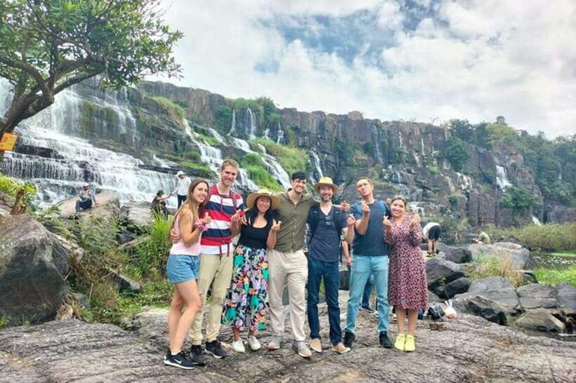 Dalat Countryside & Pongour Waterfall Tours (Small Group) - First stop: Me Linh coffee garden and the Ta Nung pass views
