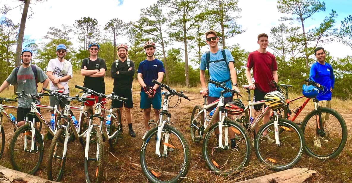 Dalat mountain biking tour - Victory Lake to the first forest paths: calm, then quick changes