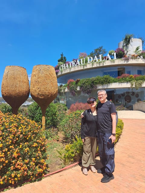 Dalat Winery and Tea tour - Lado Winery: the wine tunnel and three Dalat tastings