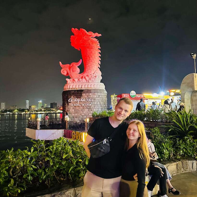Danang Private Guided Night Tour and Bar - Private Group Pace and Guide Touches Like Tim’s Photo Help