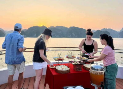 D'Charme Luxury Day Cruise Discover the Stunning Lan Ha Bay - Meeting the boat: pickup, check-in, and that comfort-first feel