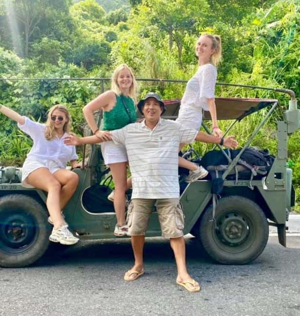 Discover Son Tra: Legendary US Army Jeep Adventure Tour - Linh Ung Pagoda: meeting the Lady Buddha’s 67 meters