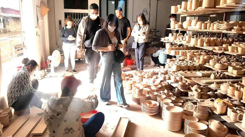 Explore Bat trang village & Ceramics factories / local guide - Lo Bau Co: the oldest pottery kiln and why it’s more than a photo stop