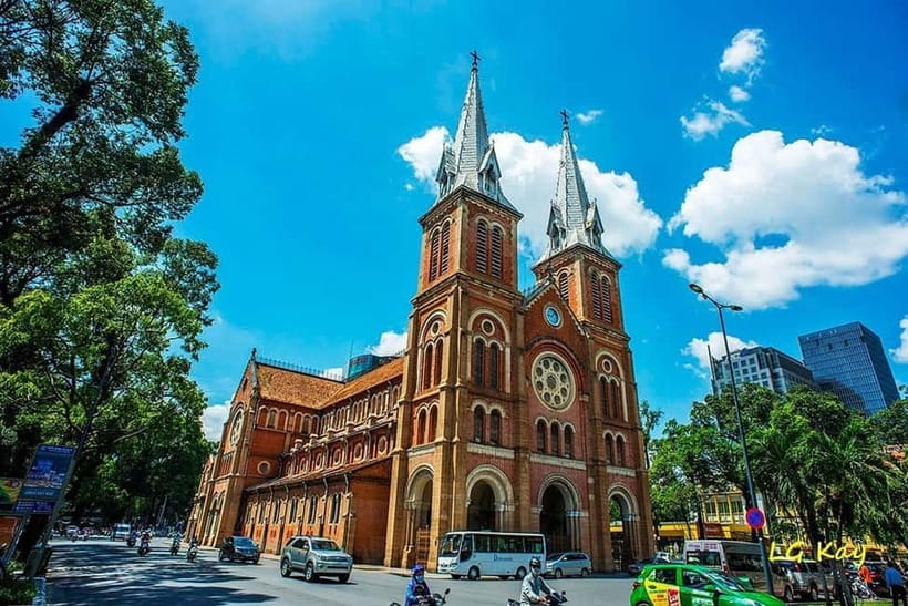 Explore The Most Tourist Attractions In Ho Chi Minh City - Notre Dame Cathedral and Central Post Office: French colonial design with purpose