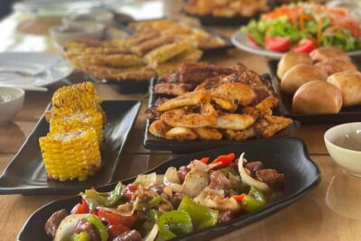 From DN/Hoi An: Countryside ATV Quad Bike Ride with BBQ Meal - Safety Briefing, Waiver Time, and How the Helmet Helps