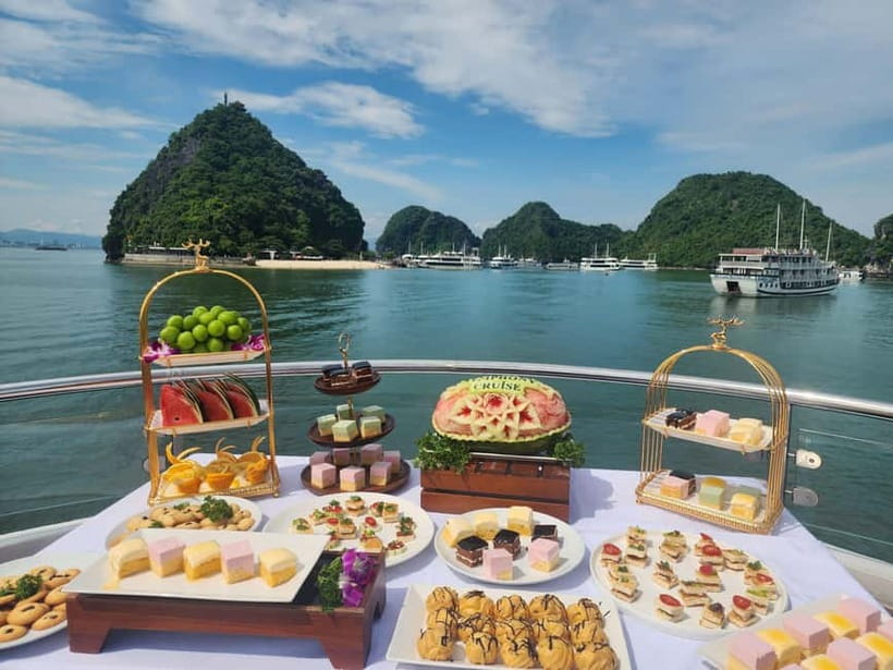 From Ha Long: Luxury Symphony Day Cruise with 2 Jacuzzi Pool - Entering the Luxury Symphony: a 2024 ship made for comfort