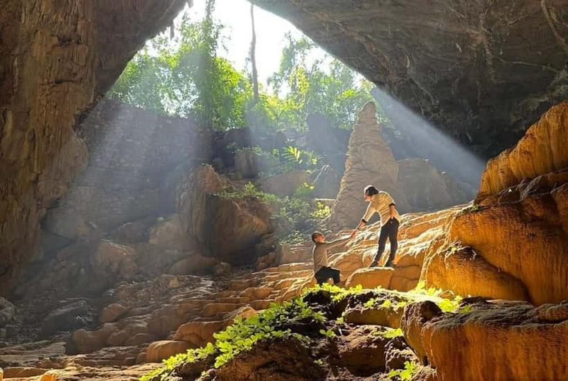 From Hanoi: 2-Day Cao Bang to Ban Gioc Waterfall &Ba Be Lake - Day 2 loop: Ban Gioc, Tiger Cave, and Khuoi Ky Stone Village