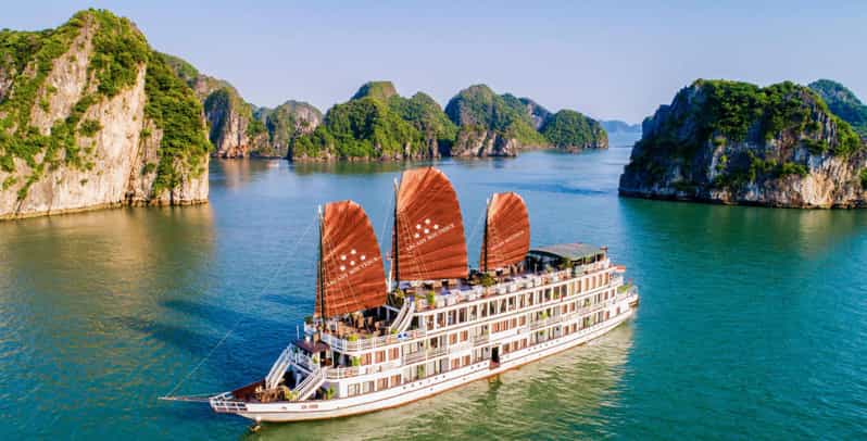 From Hanoi: 2D1N Ha Long Bay by Arcady Boutique Cruise - Day 2: Tai chi at sunrise, then Sung Sot Cave