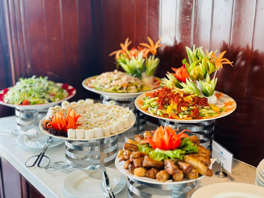 From Hanoi: 3D2N Ha Long & Lan Ha Bay by Le Journey Cruise - Food on board: included meals, but quality can swing