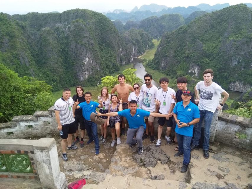 From Hanoi: Bai Dinh, Trang An, and Mua Cave Full-Day Tour - Trang An Boat Ride Through the Cave Complex (and Why Hats Matter)