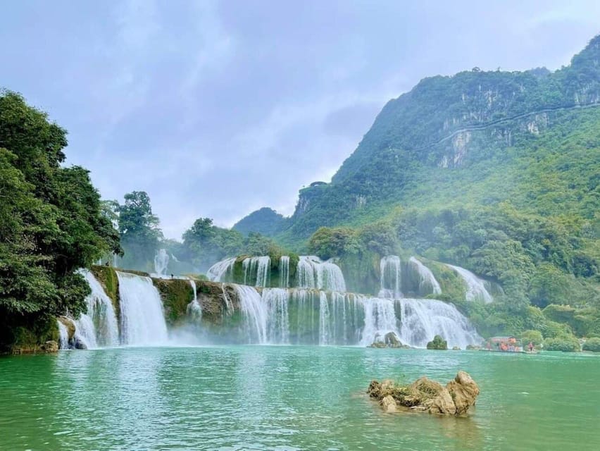 From Hanoi: Ban Gioc Waterfall 2 Day 1 Night - Small Group - Day 1: Hanoi to Ban Gioc, plus the boat-and-cave combo