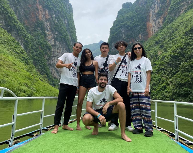 From Hanoi: Ha Giang Loop 4-Day Motorbike Tour - Day 2: Ma Pi Leng, Nho Que River, and Du Gia’s waterfall swim