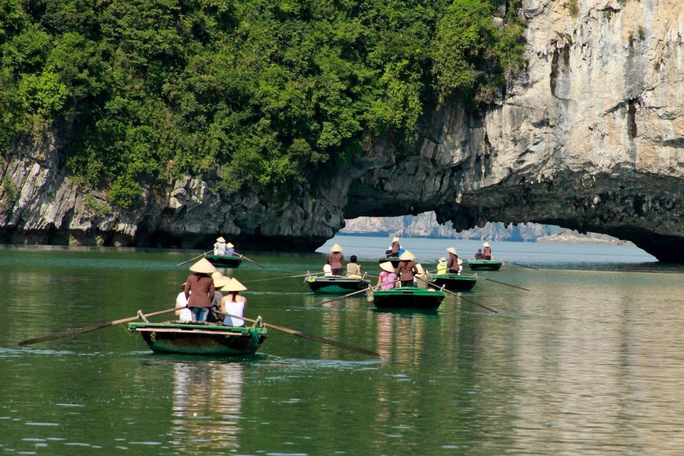 From Hanoi: Ha Long - Bai Tu Long Bay 2-Day 1-Night Cruise - Day 2: Thien Canh Son Cave + Hon Co beach break