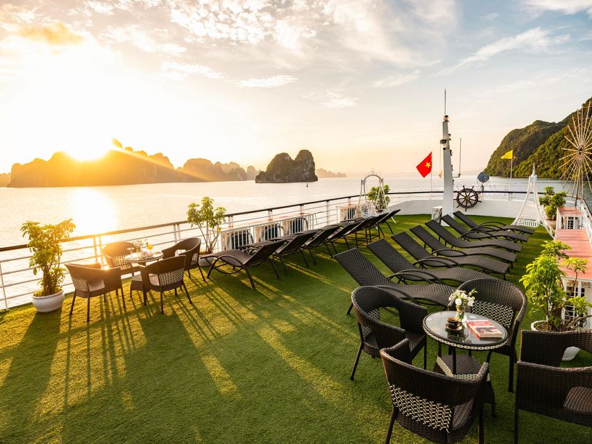 From Hanoi: Ha Long Bay 5-star Day Cruise with Buffet Lunch - From Hanoi to Halong Bay: Comfortable Pickup and a Real Time Crunch